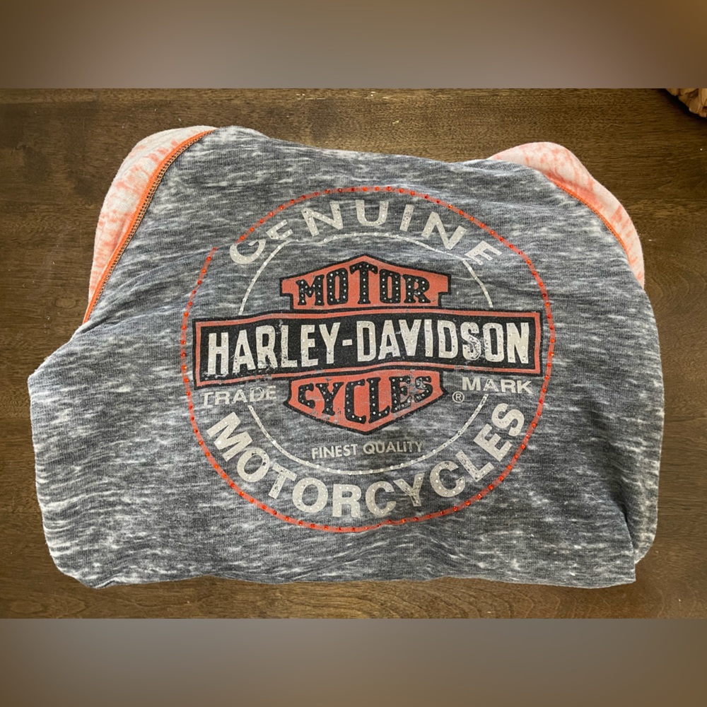 Harley Davidson Zip Up Sweatershirt